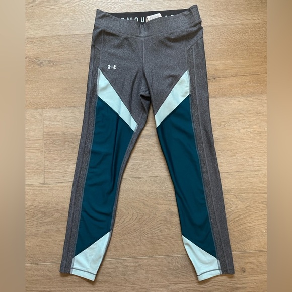 Under Armour Womens Heat Gear Capri Compression Leggings - Picture 1 of 8